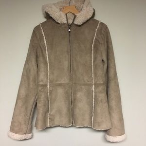 Tan winter coat